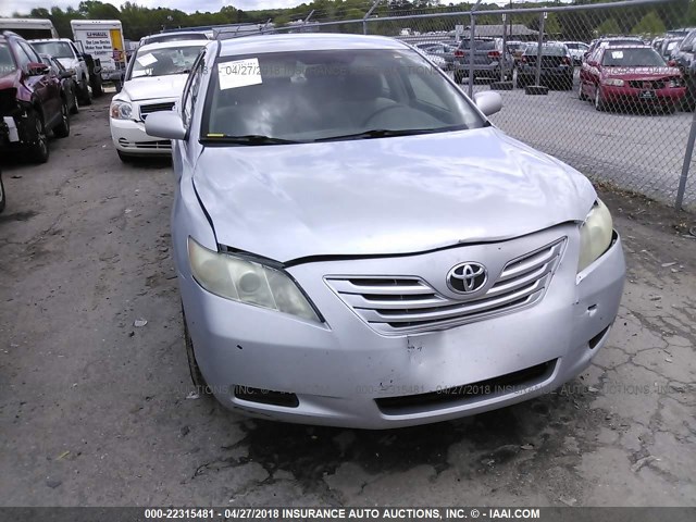 4T1BE46K37U054014 - 2007 TOYOTA CAMRY NEW GENERAT CE/LE/XLE/SE SILVER photo 6