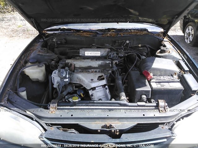 4T1BG12K5TU726437 - 1996 TOYOTA CAMRY DX/LE/XLE GREEN photo 10