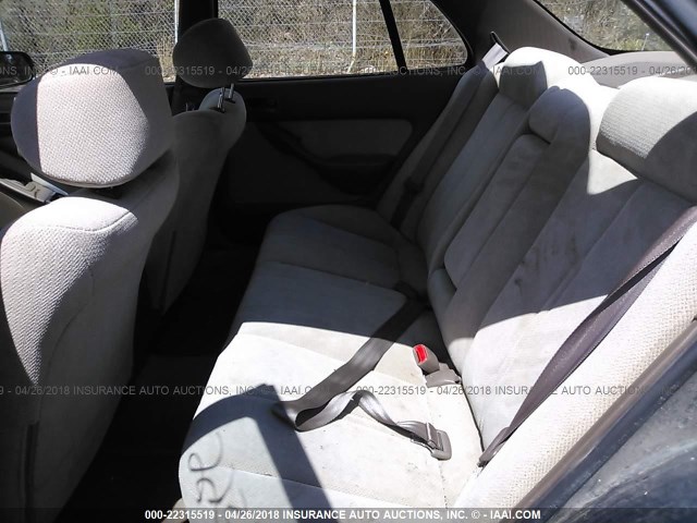 4T1BG12K5TU726437 - 1996 TOYOTA CAMRY DX/LE/XLE GREEN photo 8