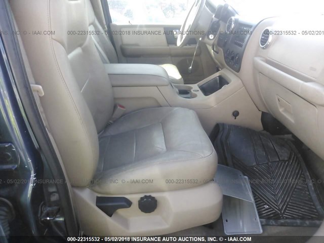 1FMPU16L14LA46222 - 2004 FORD EXPEDITION XLT Mavi foto 5