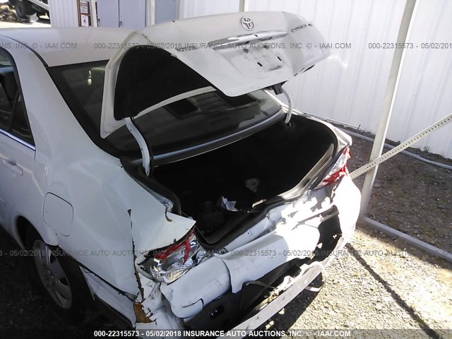 4T1BE32K63U200870 - 2003 TOYOTA CAMRY LE/XLE/SE თეთრი ფოტო 6