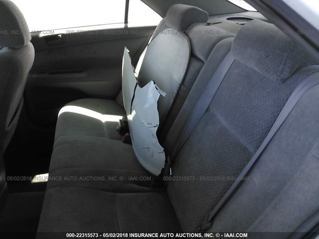 4T1BE32K63U200870 - 2003 TOYOTA CAMRY LE/XLE/SE თეთრი ფოტო 8