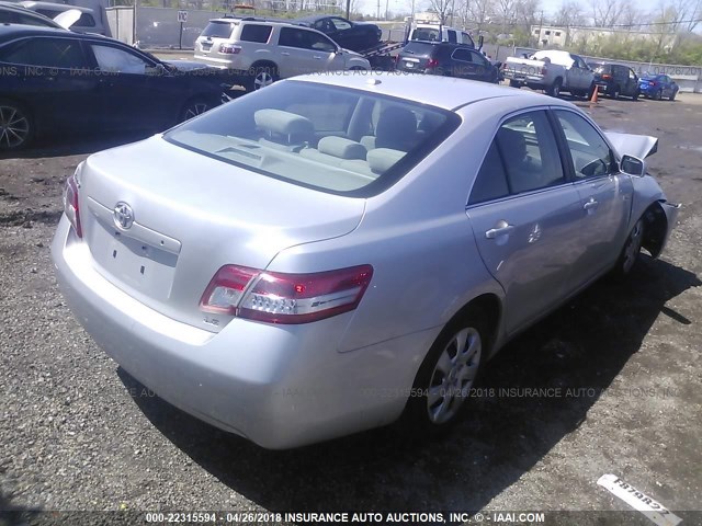 4T1BF3EK7AU535335 - 2010 TOYOTA CAMRY SE/LE/XLE 银色 照片 4
