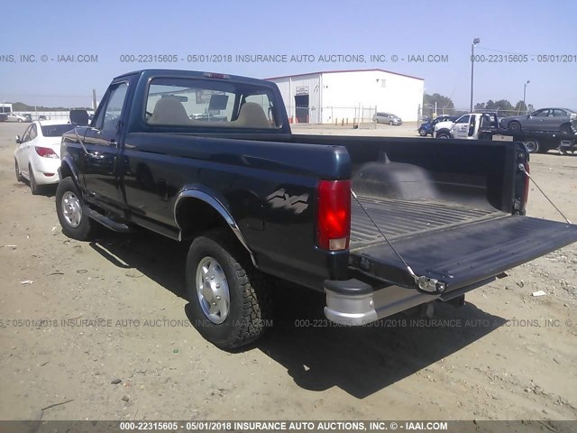 1FTHF26H2VEC49503 - 1997 FORD F250 GREEN photo 3