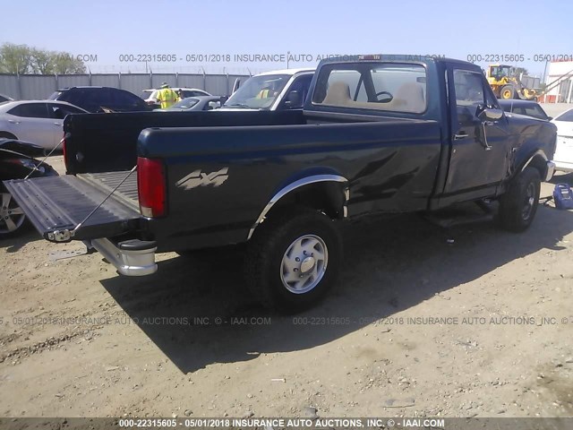 1FTHF26H2VEC49503 - 1997 FORD F250 GREEN photo 4