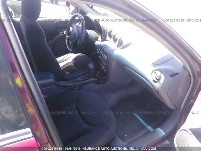 1G2NE52F64M651920 - 2004 PONTIAC GRAND AM SE BURGUNDY photo 5