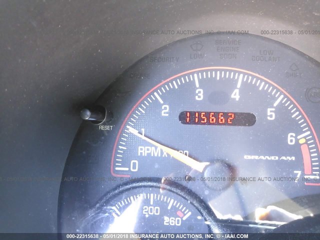 1G2NE52F64M651920 - 2004 PONTIAC GRAND AM SE BURGUNDY photo 7