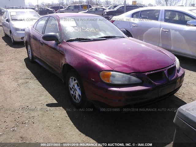 1G2NF52E44M509635 - 2004 PONTIAC GRAND AM SE1 MAROON photo 1