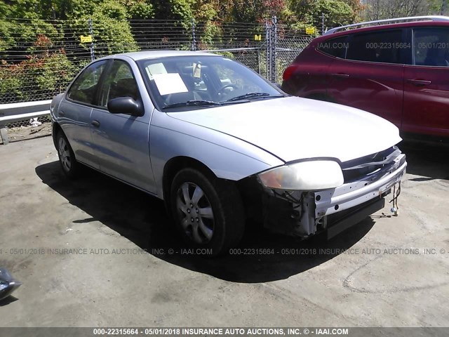 1G1JF52F647277159 - 2004 CHEVROLET CAVALIER LS SILVER photo 1