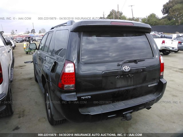 JTEZU17R678074875 - 2007 TOYOTA 4RUNNER LIMITED BLACK photo 3