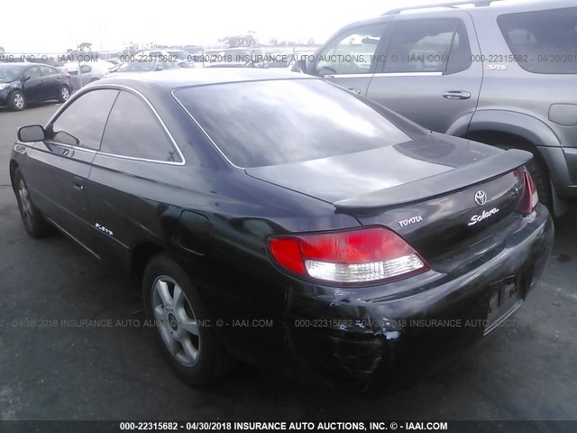 2T1CF22P2XC109836 - 1999 TOYOTA CAMRY SOLARA SE/SLE Qara foto 3
