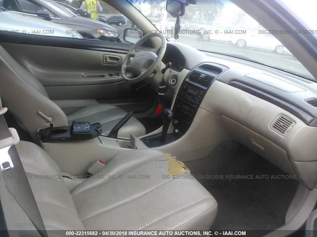 2T1CF22P2XC109836 - 1999 TOYOTA CAMRY SOLARA SE/SLE Qara foto 5