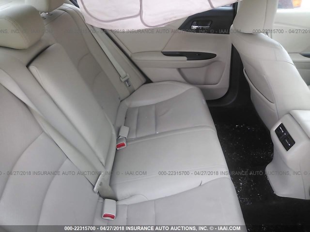 1HGCR3F98FA013724 - 2015 HONDA ACCORD TOURING BURGUNDY photo 8