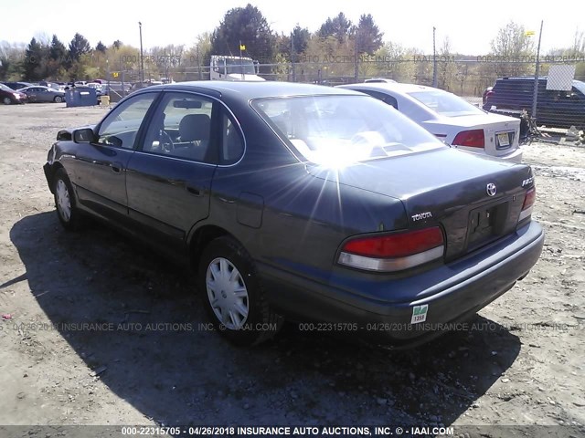 4T1BF12B4TU135485 - 1996 TOYOTA AVALON XL/XLS GREEN photo 3