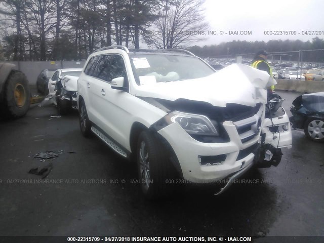 4JGDF6EE2GA708497 - 2016 MERCEDES-BENZ GL 450 4MATIC WHITE photo 1