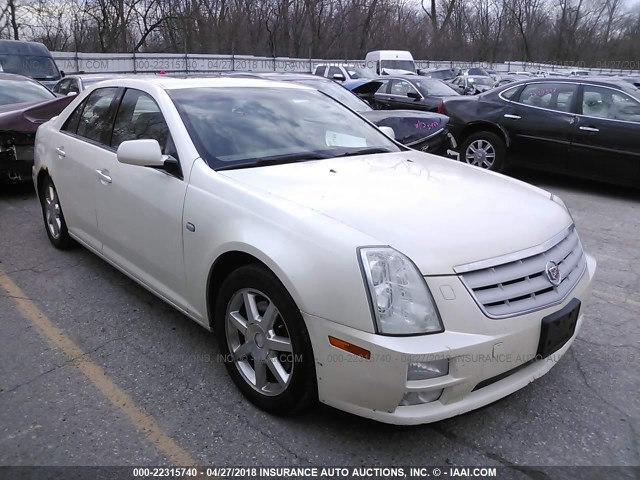 1G6DC67A950227465 - 2005 CADILLAC STS WHITE photo 1