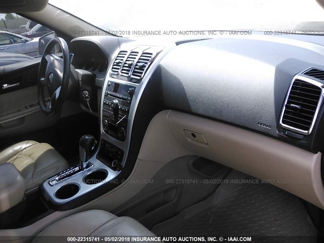1GKKRRED0BJ208525 - 2011 GMC ACADIA SLT-1 Gold Foto 5