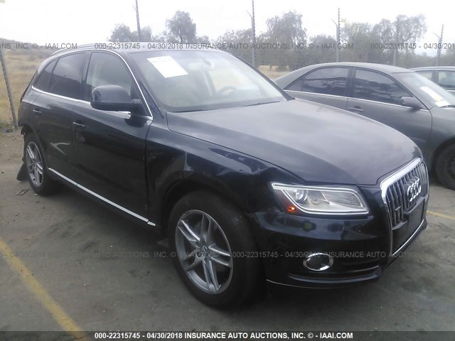 WA1LFAFP2DA017480 - 2013 AUDI Q5 PREMIUM PLUS Navy photo 1