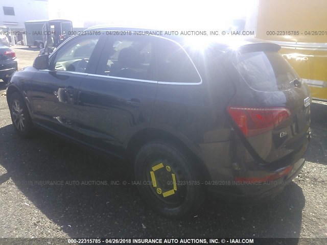 WA1LFAFP4CA095712 - 2012 AUDI Q5 PREMIUM PLUS BLACK photo 3