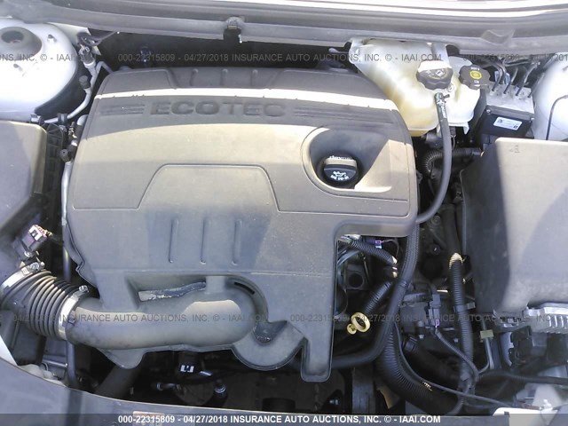 1G1ZE5E11BF353279 - 2011 CHEVROLET MALIBU LTZ WHITE photo 10