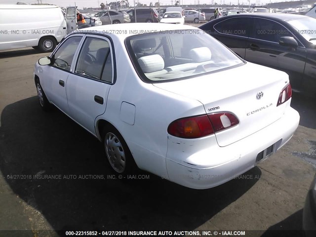 1NXBR12E2XZ301235 - 1999 TOYOTA COROLLA VE/CE/LE 白色 照片 3
