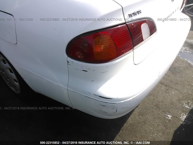 1NXBR12E2XZ301235 - 1999 TOYOTA COROLLA VE/CE/LE 白色 照片 6