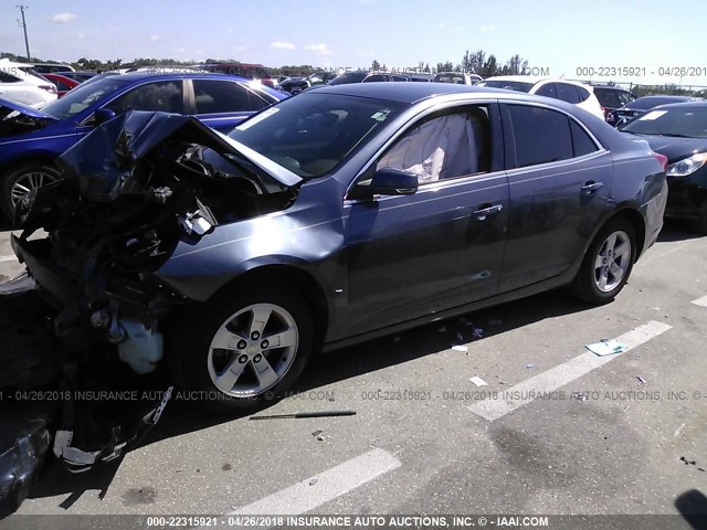 1G11C5SA7DF155333 - 2013 CHEVROLET MALIBU 1LT 蓝色 照片 2