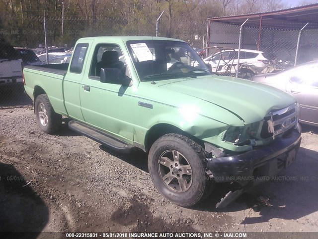 1FTZR15E96PA81393 - 2006 FORD RANGER SUPER CAB GREEN photo 1