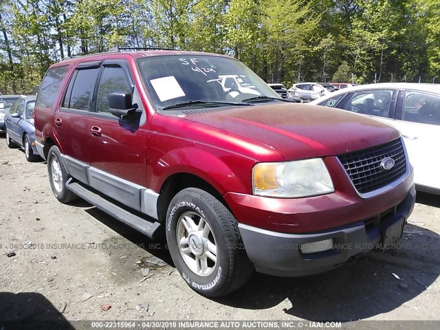 1FMPU16L64LB69501 - 2004 FORD EXPEDITION XLT RED photo 1
