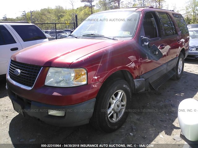 1FMPU16L64LB69501 - 2004 FORD EXPEDITION XLT Qırmızı foto 2