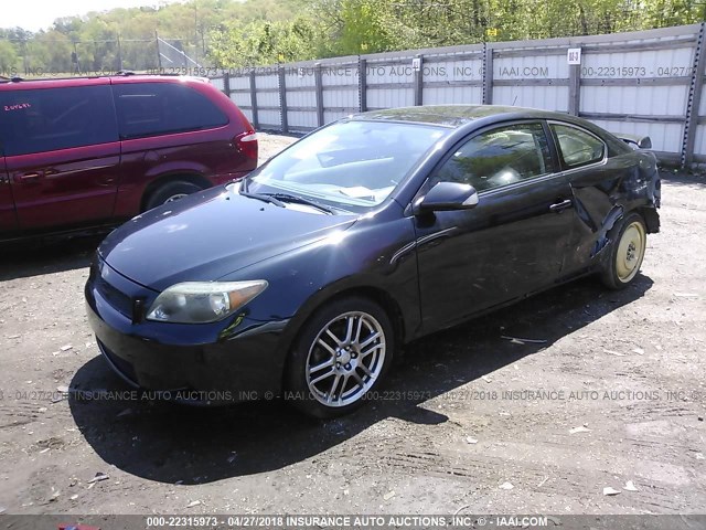 JTKDE167170144818 - 2007 TOYOTA SCION TC 黑色 照片 2