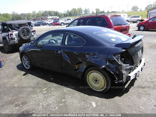 JTKDE167170144818 - 2007 TOYOTA SCION TC 黑色 照片 3
