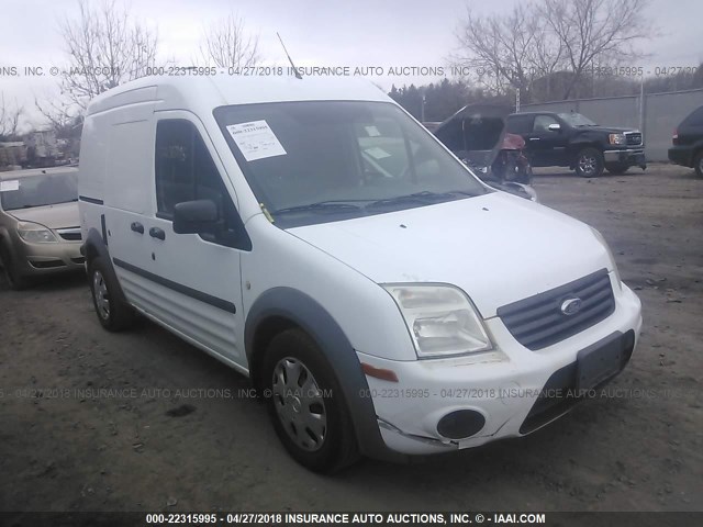 NM0LS7BN4AT007748 - 2010 FORD TRANSIT CONNECT XLT WHITE photo 1