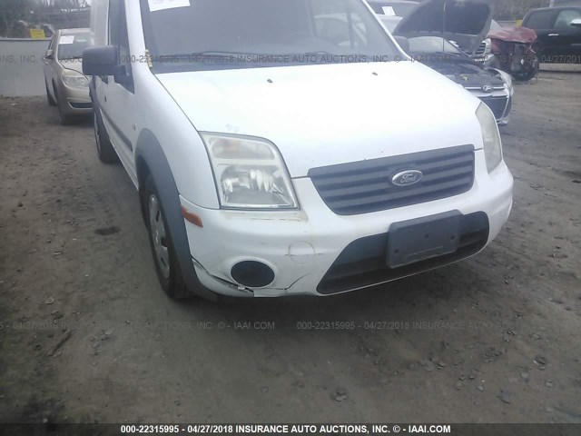 NM0LS7BN4AT007748 - 2010 FORD TRANSIT CONNECT XLT WHITE photo 6