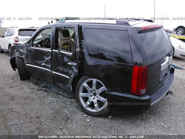 1GYFK63888R260236 - 2008 CADILLAC ESCALADE LUXURY 黑色 照片 3