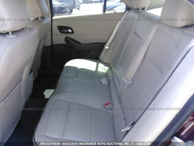 1G11F5SLXFF170730 - 2015 CHEVROLET MALIBU LTZ 勃艮第红 照片 8
