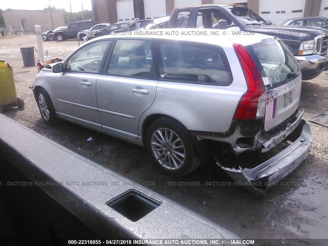 YV1MW382X92470992 - 2009 VOLVO V50 2.4I SILVER photo 3