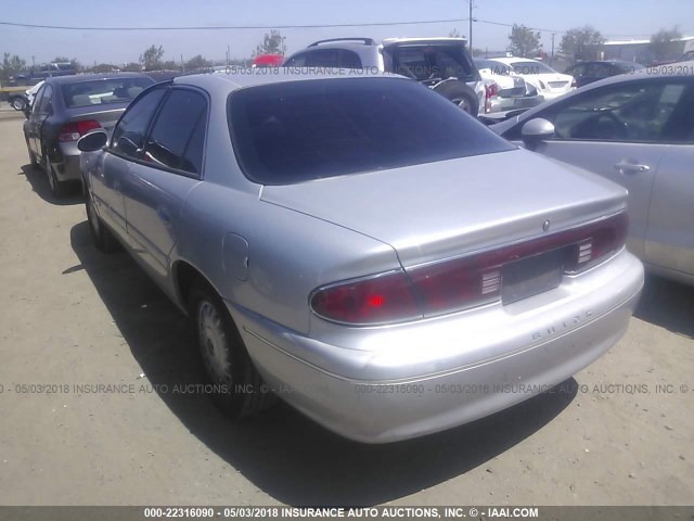 2G4WY55J7Y1296423 - 2000 BUICK CENTURY LIMITED/2000 GRAY photo 3