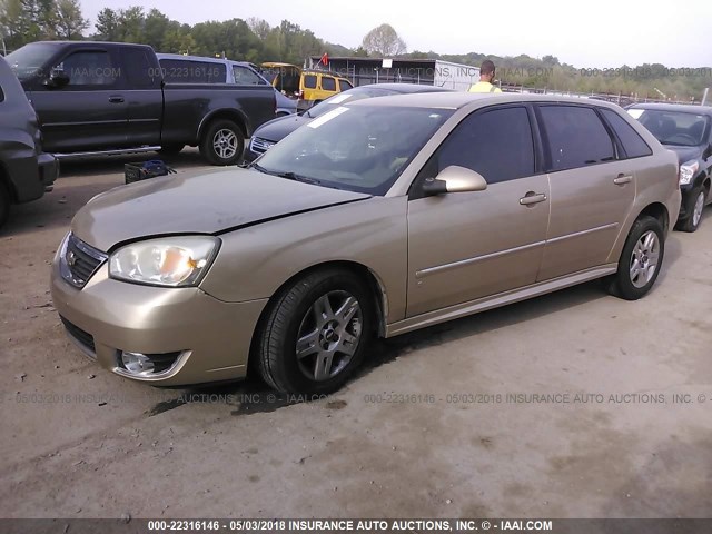 1G1ZT67NX7F203514 - 2007 CHEVROLET MALIBU MAXX LT GOLD photo 2