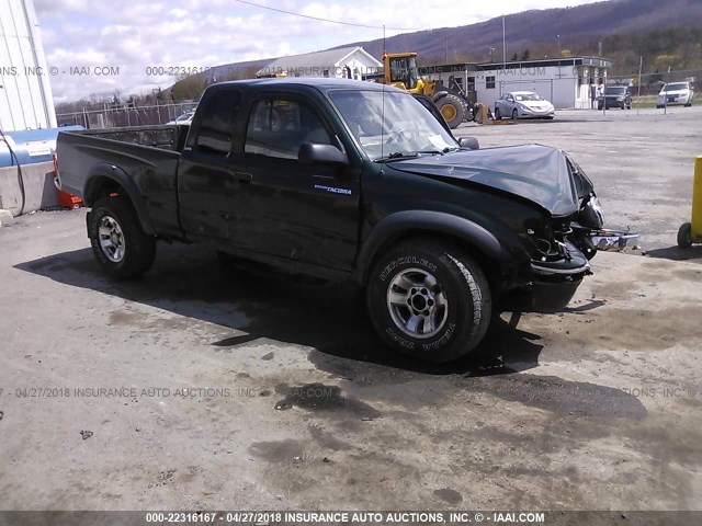 5TEWM72NX3Z222999 - 2003 TOYOTA TACOMA XTRACAB GREEN photo 1