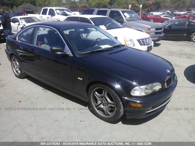 WBABN534X2JU28402 - 2002 BMW 330 CI BLACK photo 1