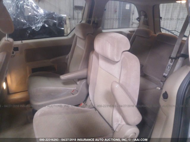 2FMZA52206BA63215 - 2006 FORD FREESTAR SEL TAN photo 8