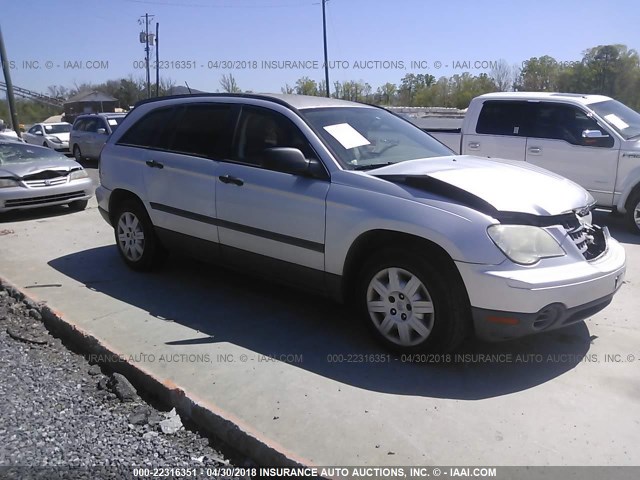 2A8GM48L78R654609 - 2008 CHRYSLER PACIFICA LX SILVER photo 1