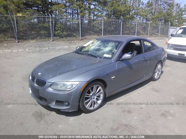 WBAKF9C54BE247298 - 2011 BMW 335 XI SILVER photo 2