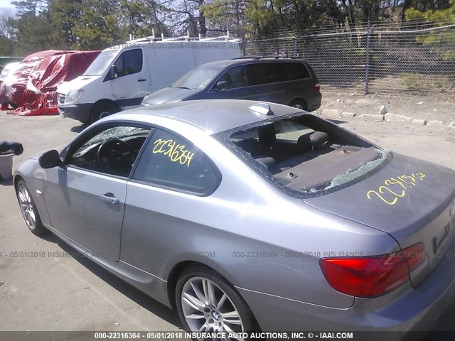 WBAKF9C54BE247298 - 2011 BMW 335 XI SILVER photo 6