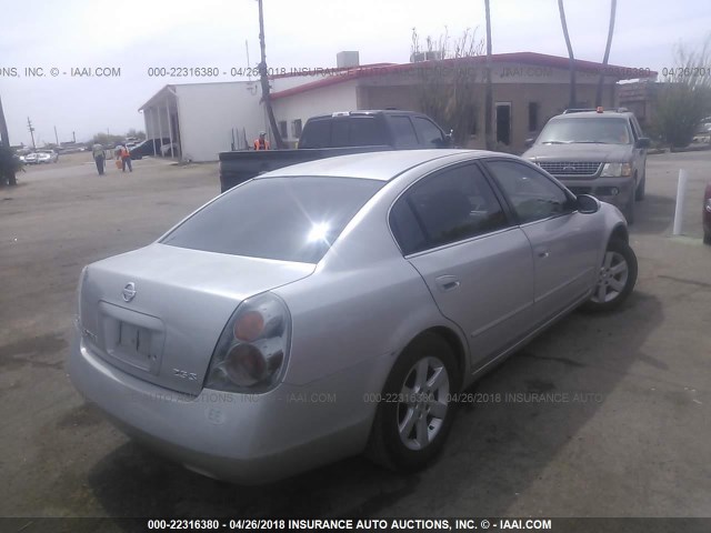 1N4AL11D12C160690 - 2002 NISSAN ALTIMA S/SL SILVER photo 4