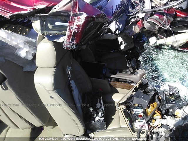 1GNSCBKC0HR162924 - 2017 CHEVROLET TAHOE C1500 LT MAROON photo 5