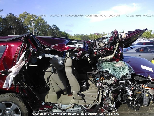 1GNSCBKC0HR162924 - 2017 CHEVROLET TAHOE C1500 LT MAROON photo 6