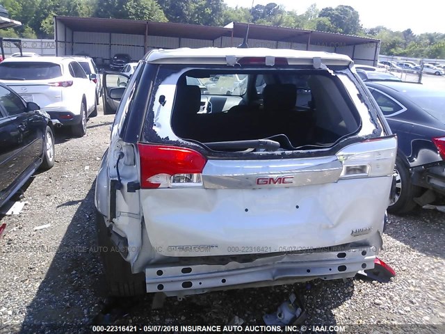 2CTALMEC5B6422950 - 2011 GMC TERRAIN SLE SILVER photo 6