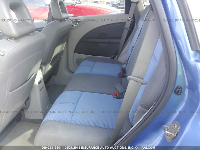 3A8FY58B77T529408 - 2007 CHRYSLER PT CRUISER TOURING BLUE photo 8